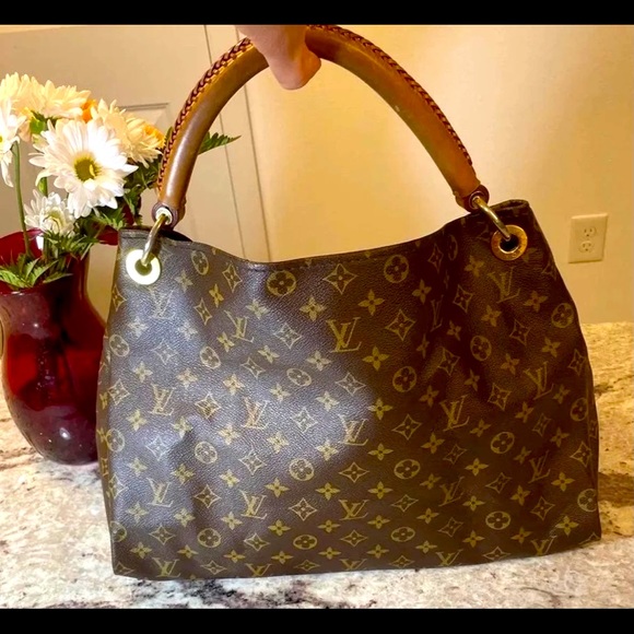 Louis Vuitton, Bags, Louis Vuitton Denim Navygrey Pm Lucille Mini Lin Bag